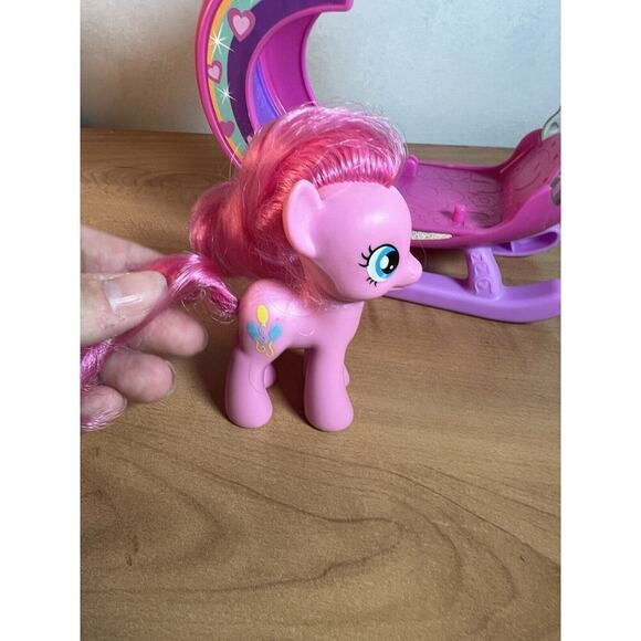 Hasbro My Little Pony 2014 MLP Helicopter Vehicle Playset w/ Pony - Picture 7 of 9